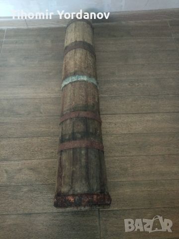 Стара дървена буталка за масло., снимка 11 - Антикварни и старинни предмети - 45680675