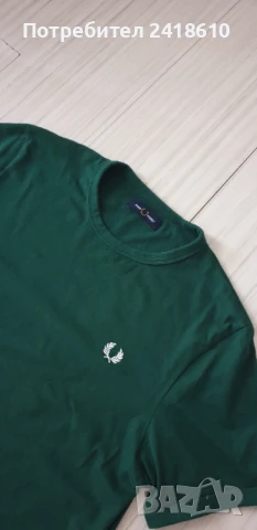 Fred Perry Cotton Mens Size L НОВО! ОРИГИНАЛ! Мъжка Тениска!