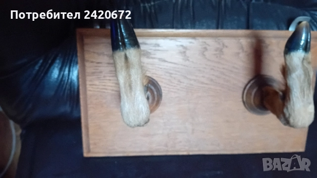 закачалки с еленово краче, снимка 5 - Декорация за дома - 52109186