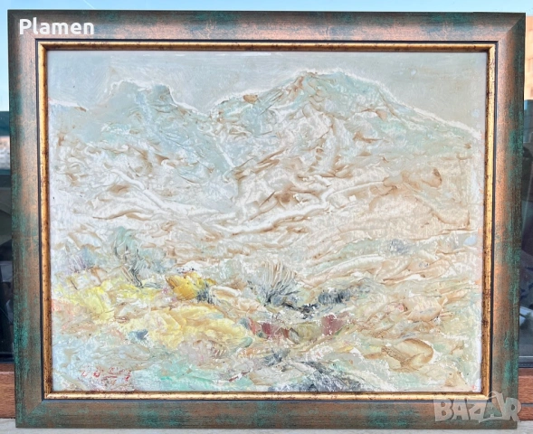 УНИКАТ КАРТИНА МАСЛО ПОДПИСАНА И ДАТИРАНА