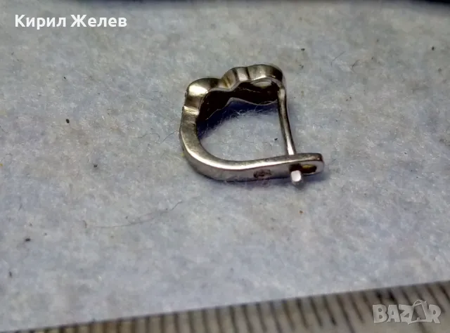 ВИНТИДЖ АРТ СРЕБЪРНА ОБЕЦА СИМВОЛ на БЕЗКРАЙНОСТ МАРКОВО СРЕБРО S 925 с ФАСЕТИРАИ ЦИРКОНИ 41507, снимка 3 - Обеци - 49605574