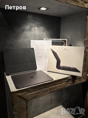 Ipad Pro M4 13” Cellular + Magic Keyboard + гаранция, снимка 4 - Таблети - 53958700