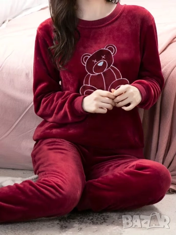 Нов домашен плюшен комплект , снимка 2 - Комплекти - 52513704