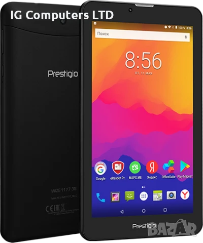 Перфектен Четириядрен Таблет-Телефон Prestigio WIZE 3437 4G Dual Sim