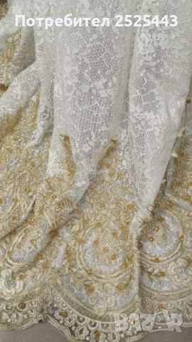 Сватбена рокля - размер М, снимка 14 - Сватбени рокли - 46242452