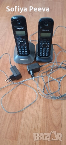 Panasonic.Два безжични телефона.