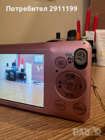 Фотоапарат Canon 12,1 Mp с подаръци, снимка 4 - Фотоапарати - 53392107