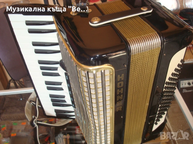 Акордеон Hohner Concerto III 72 баса, снимка 11 - Акордеони - 53859860