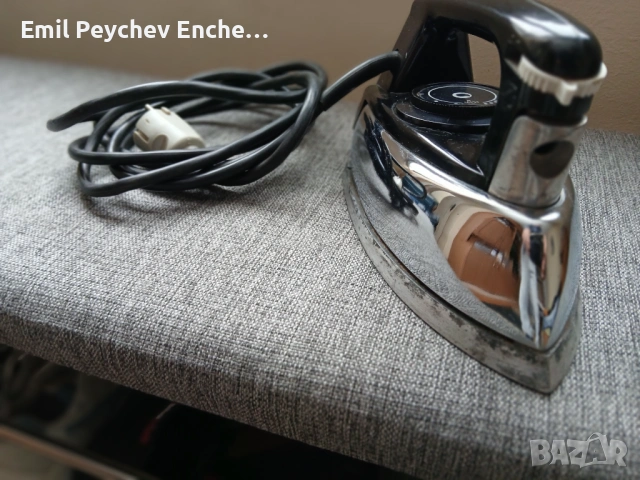 Руска парна ютия от съветско време, здрава, снимка 6 - Ютии - 53062163