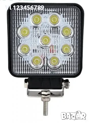 27 W LED фар , 10-30V коли,камиони, трактори,лодки, офроуд, снимка 2 - Аксесоари и консумативи - 54007229