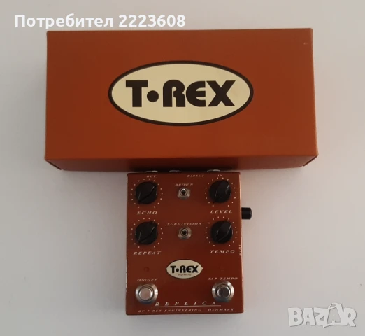 T-Rex Replica TAP Delay, снимка 7 - Китари - 51022115