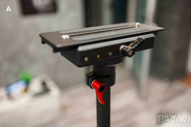 Професионален Карбонов Видео Стабилизатор (Стедикам) - 80см, ЧИСТО НОВ!, снимка 6 - Чанти, стативи, аксесоари - 53912259