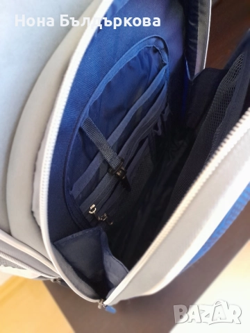 Ученическа раница за 1 клас Реал Мадрид + несесер цената му е 10лв , снимка 17 - Раници - 51264609