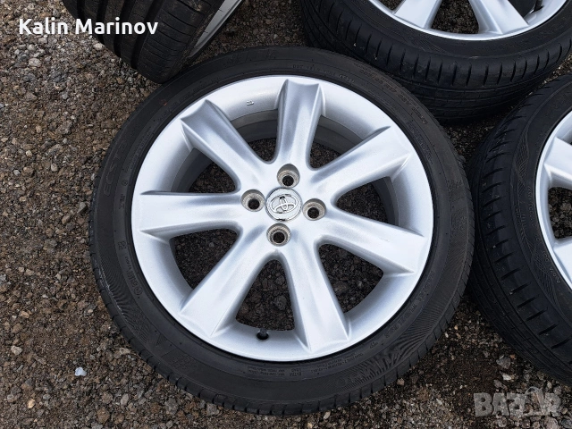 джанти за Тойота 4х100 17 цола, снимка 2 - Гуми и джанти - 54207752