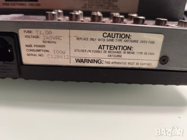 Cyrus one /issue 07/, снимка 6 - Ресийвъри, усилватели, смесителни пултове - 50736701