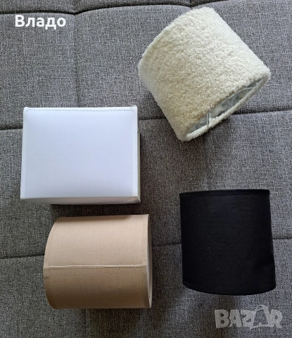 Резервни абажури за настолна лампа , снимка 2 - Настолни лампи - 53914678