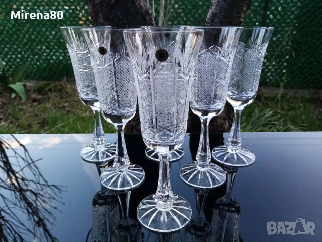 * Зорница лукс * - сервиз за вино - НОВ !