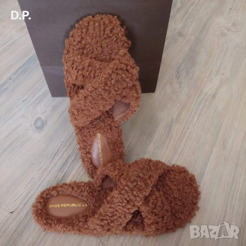 Пухкави пантофи, снимка 2 - Пантофи - 52662019