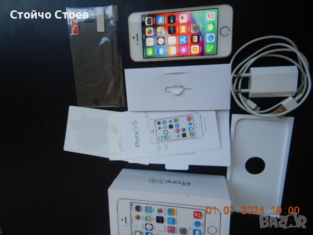 Apple iPhone 5S (A1457) ,16 GB iOS 12.5.7, снимка 4 - Apple iPhone - 46432944