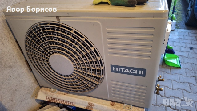 Външно тяло Hitachi RAC‑35WPD – за части (вентилатор, радиатор, корпус), снимка 3 - Климатици - 53804679