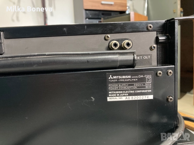 Mitsubishi DA-C 20, снимка 9 - Ресийвъри, усилватели, смесителни пултове - 51909205
