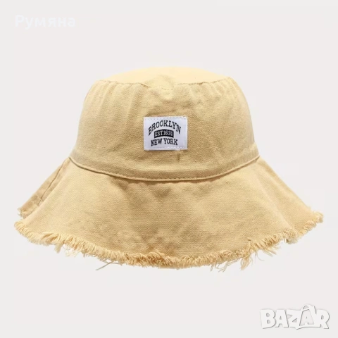 Дамска шапка/ ДЕНИМ /Bucket , снимка 5 - Шапки - 54271063