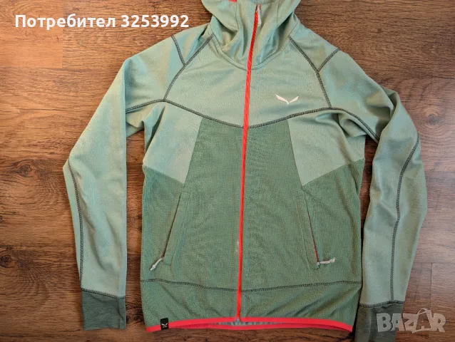 Дамски полар Salewa Puez Hybrid Fleece, снимка 2 - Спортна екипировка - 49072734