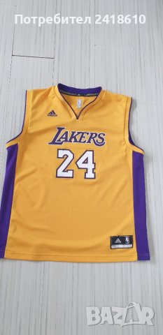 Adidas NBA Lakers Kobe Bryant #24  Mens Size L ОРИГИНАЛ! МЪЖКИ Баскетболен ПОТНИК!, снимка 10 - Спортни дрехи, екипи - 45843368