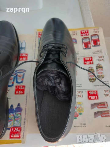 Чисто нови Мъжки кожени обувки Lasocki 2025, снимка 4 - Официални обувки - 51956537