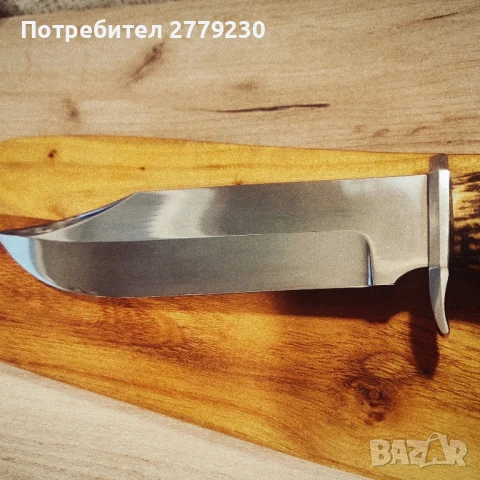 Ловен много масивен нож от колекция , снимка 9 - Колекции - 50754843