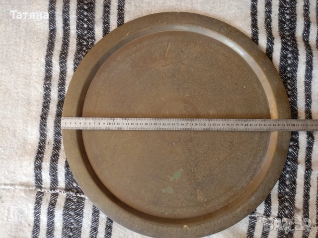 Големи подноси, табли от бронз, снимка 5 - Други ценни предмети - 53847044