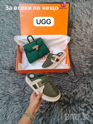 Дамски чехли UGG - Налични различни цветове Код D872, снимка 5 - Чехли - 47241296