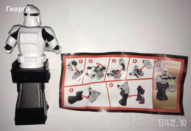 Star Wars Trooper Kinder Maxi Surprise, снимка 2 - Колекции - 52517119