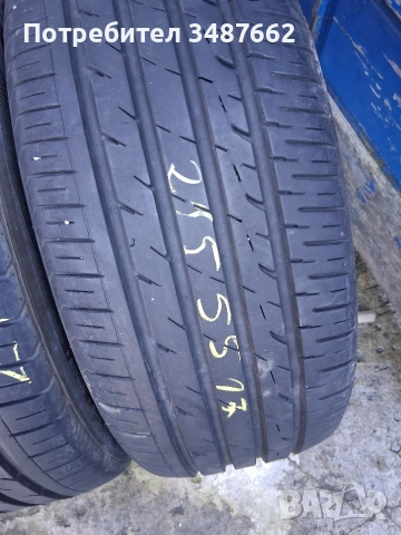 215 55 17 летни 2бр дот 2023г , снимка 3 - Гуми и джанти - 53665522