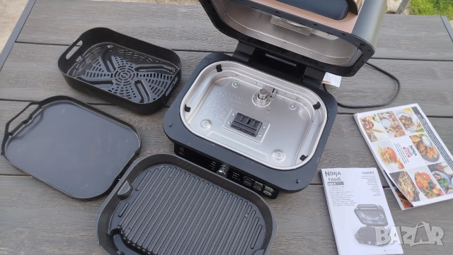Скара/Грил Ninja Foodi MAX PRO Grill & Air Fryer AG651EU, снимка 17 - Скари - 53707875