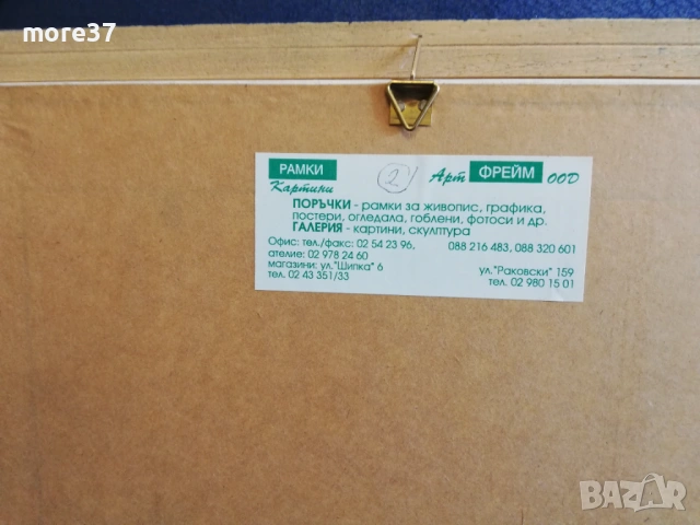 2 Картини-Море и Кукери, снимка 6 - Картини - 53942653