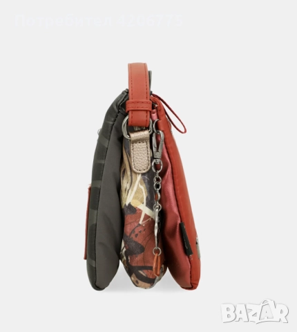 Anekke дамска чанта цвят бордо., снимка 4 - Чанти - 52237495