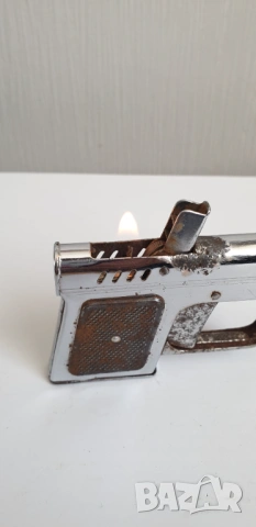 Стара бензинова запалка, снимка 6 - Антикварни и старинни предмети - 54051978