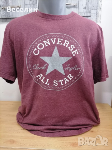 Мъжка тениска Converse L, снимка 1 - Тениски - 44955108