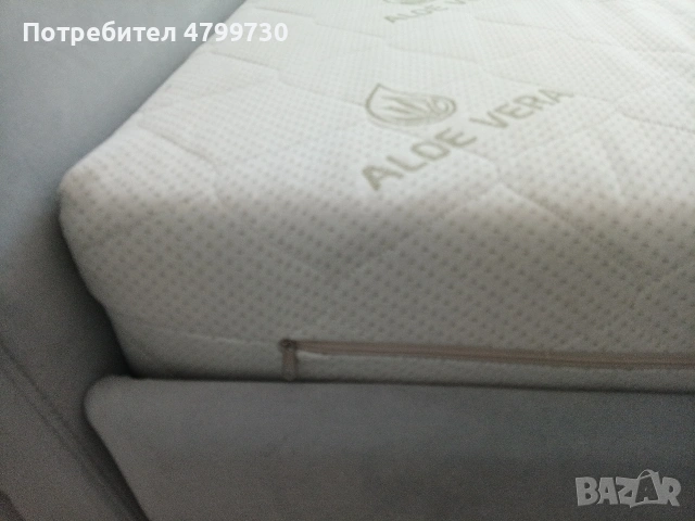 двойно легло, 190 * 145 см, с кутия, снимка 4 - Спални и легла - 54225703