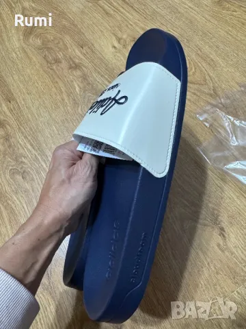 Унисекс нови оригинални чехли  adidas adilette ! 42,43,44 н, снимка 10 - Мъжки чехли - 48435485