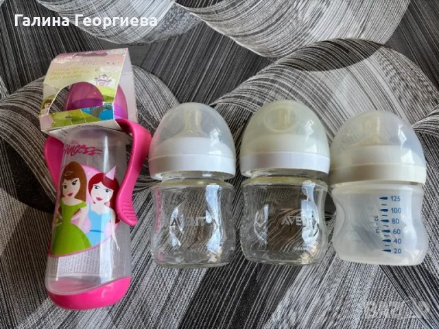 Лот Шишета Philips Avent, снимка 1 - Прибори, съдове, шишета и биберони - 48810207