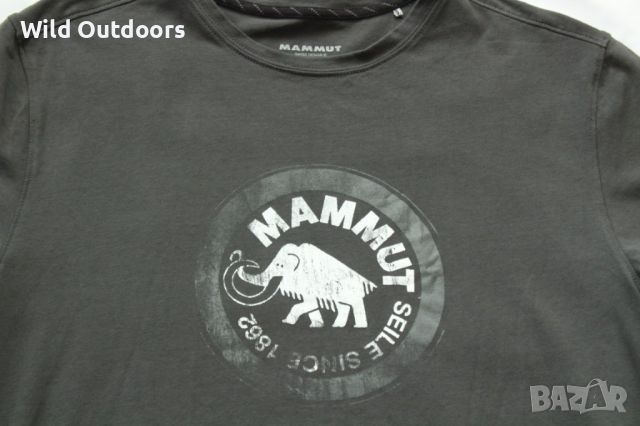 MAMMUT - мъжка спортна тениска, размер М, снимка 2 - Спортни дрехи, екипи - 45853620