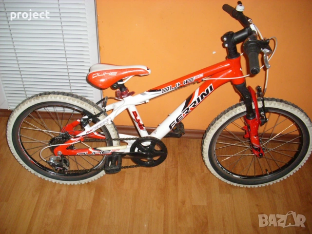 20" FERRINI ЛЕК АЛУМИНИЕВ детски велосипед,колело с скорости.Промо цена, снимка 6 - Детски велосипеди, триколки и коли - 54172809