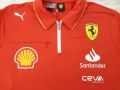 Puma Scuderia Ferrari F1 Team Pro - Оригинална мъжка тениска с яка, снимка 10
