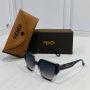 Слънчеви очила с UV400 защита с калъф и кутия Fendi Код D171 - Различни цветове, снимка 3