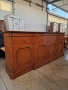 Античен Сет- Масивна Витрина с Писалище,Скрин и Маса+6 бр.Стола-внос от Германия!, снимка 2