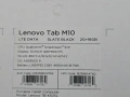Таблет 10 инчов Lenovo Tab m10 за ремонт или части , снимка 3