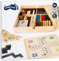 Колекция от игри Small Foot 11753, с 7 класически настолни игри в солидна дървена кутия