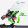 NEWBOLER Алуминиева регулируема стойка за телефон за велосипед, тротинетка въртящ се на 360 градуса, снимка 4